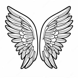 Wings Coloring Page 25966-23843