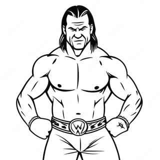 Wwe Coloring Page 25976-23851