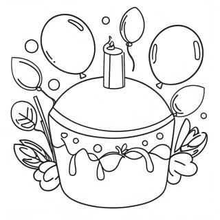 Celebration Coloring Page 25986-23858