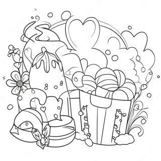 Celebration Coloring Page 25986-23859