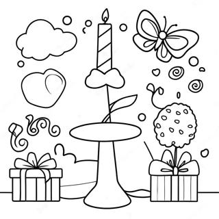 Celebration Coloring Page 25986-23860