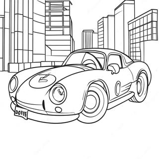 Spiderman Car Coloring Page 25996-23868