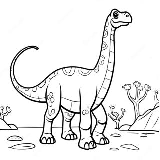 Brachiosaurus Coloring Page 26006-23874