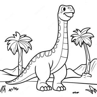 Brachiosaurus Coloring Page 26006-23876