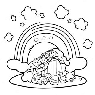 Rainbow Sprinkle Studio Coloring Pages