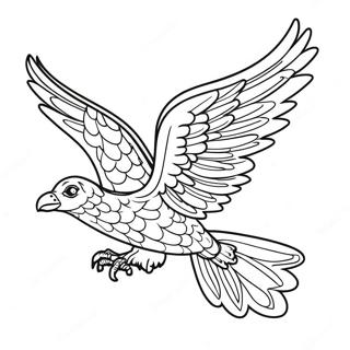 Fourth Wing Coloring Pages