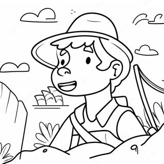 Adventurous Joshua Coloring Page 26077-23934