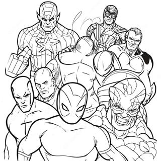 Marvel Coloring Page 26116-23962