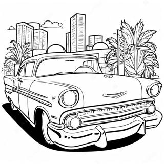 Chicano Lowrider Coloring Page 26146-23986