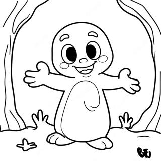 Casper The Friendly Ghost Coloring Page 26156-23994