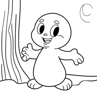 Casper The Friendly Ghost Coloring Page 26156-23996