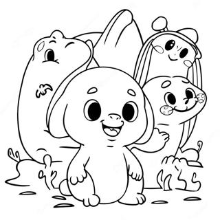 Casper And Friends Coloring Page 26157-23999