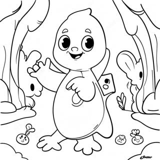 Casper And Friends Coloring Page 26157-24000