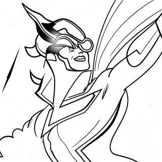 Jackson Storm With Lightning Bolts Coloring Page 26167-24005