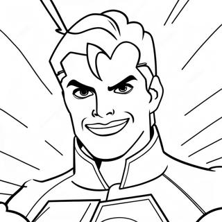 Jackson Storm With Lightning Bolts Coloring Page 26167-24007