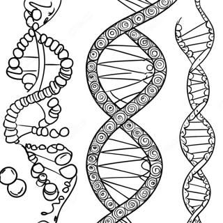 Dna Double Helix Coloring Page 26186-24019