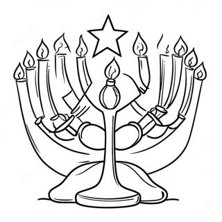 Hanukkah Coloring Page 261-211