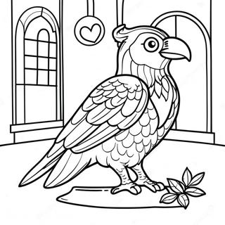 Ravenclaw House Colors Coloring Page 26237-24064