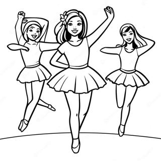 Exciting Dance Moms Performance Coloring Page 26247-24072