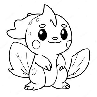 Adorable Starter Pokemon Coloring Page 26257-24078