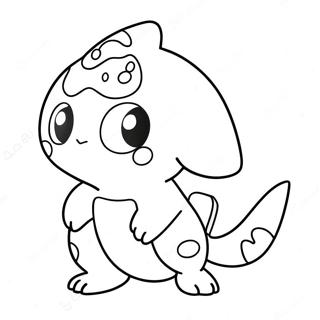 Adorable Starter Pokemon Coloring Page 26257-24079