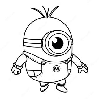 Minion Characters Coloring Page 26277-24093