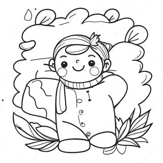 Months Of The Year Coloring Page 26286-24099