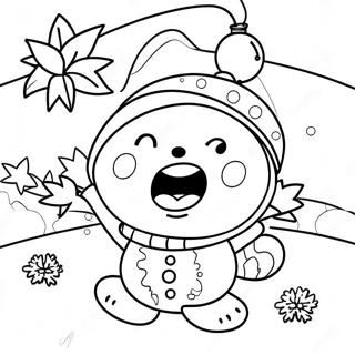 Joyful January Coloring Page 26287-24103