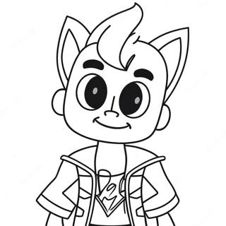 Johnny Test Coloring Page 26301-24106