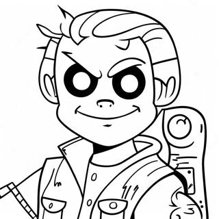 Johnny Test Coloring Page 26301-24107