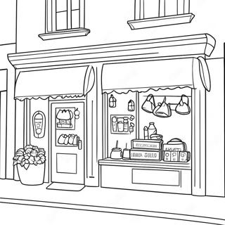 Shops Coloring Page 26311-24114