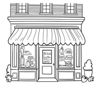 Shops Coloring Page 26311-24115