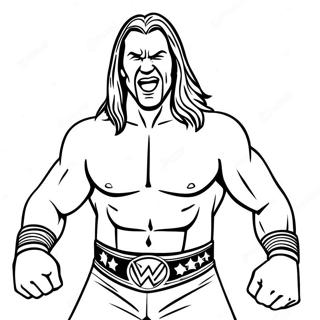 Wwe Coloring Page 26341-24138