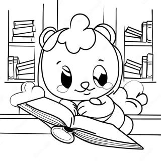 I Love Reading Coloring Page 26422-24194