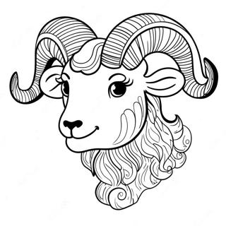 Aries The Ram Coloring Page 2643-2158