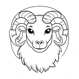 Aries The Ram Coloring Page 2643-2159