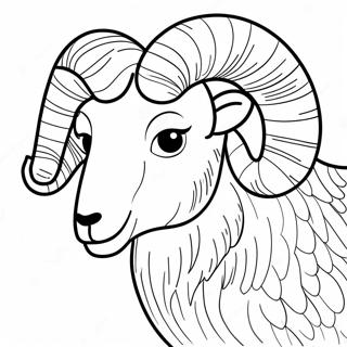 Aries The Ram Coloring Page 2643-2160