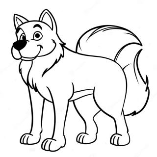 Balto Coloring Page 26462-24226