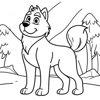 Balto Coloring Page 26462-24227