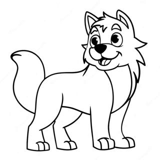 Balto Coloring Page 26462-24228