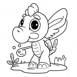 Sebastian In Action Coloring Page 26483-24248