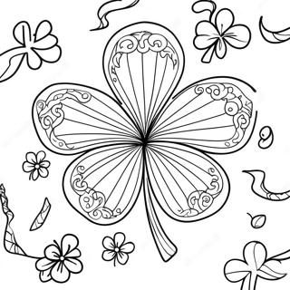 Shamrock -S Coloring Pages