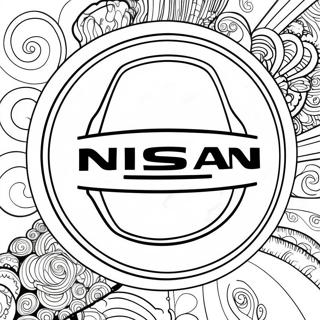 Nissan Logo Coloring Page 26532-24283