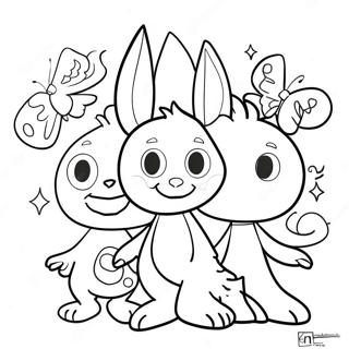 Colorful Canticos Characters Coloring Page 26563-24311