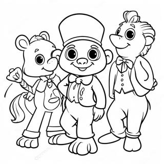 Colorful Canticos Characters Coloring Page 26563-24312