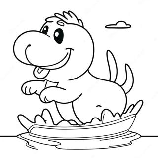 Go Dog Go Adventure Coloring Page 26573-24318