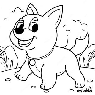 Go Dog Go Adventure Coloring Page 26573-24319