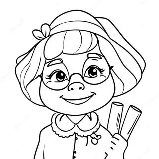 Bluey Grannies Coloring Page 2657-2164