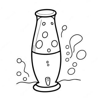 Retro Lava Lamp Coloring Page 26583-24325