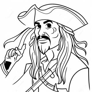 Pirates Of The Caribbean Coloring Page 26602-24338